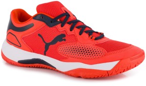 Buty męskie sportowe sneakersy do padla czerwone PUMA SOLARCOURT RCT