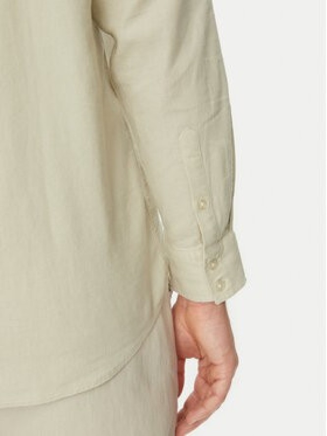 Guess Koszula F4GH00 WG3L0 Zielony Regular Fit