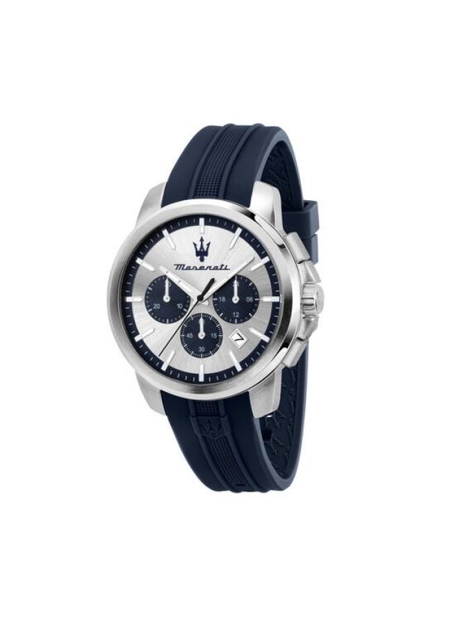Maserati Zegarek Successo Chronograph R8871621042 Srebrny
