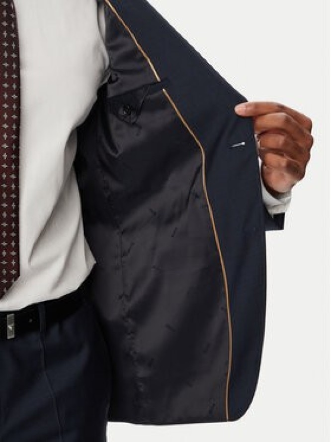 BOSS Garnitur H-Huge 50569798 Granatowy Slim Fit