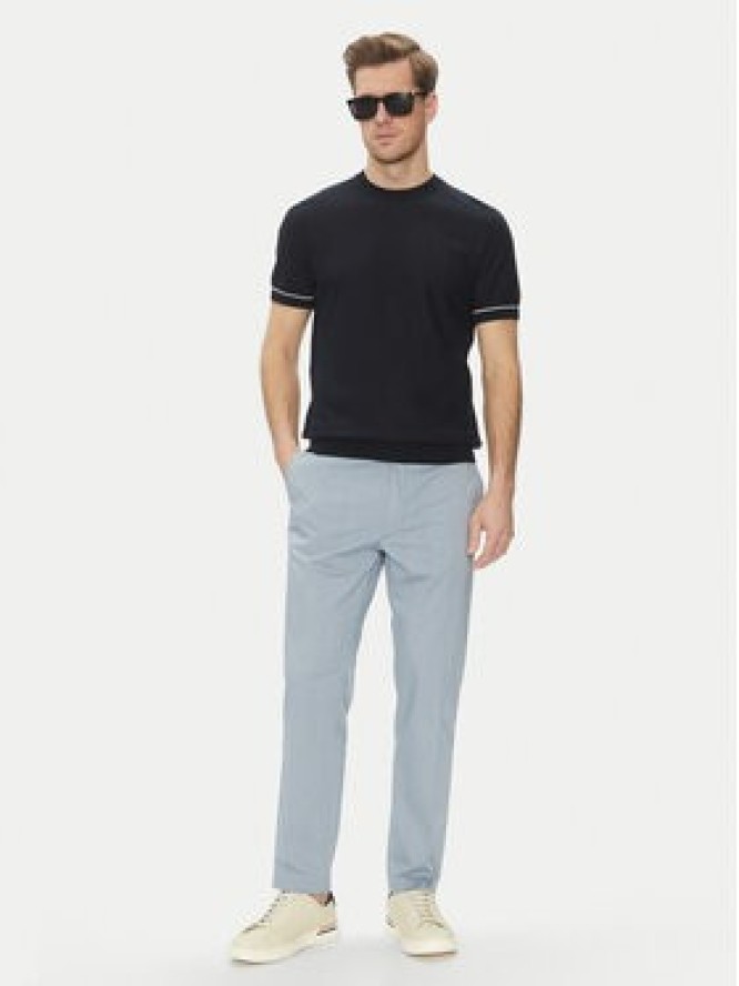 BOSS Spodnie materiałowe H-Kane 50540906 Błękitny Regular Fit