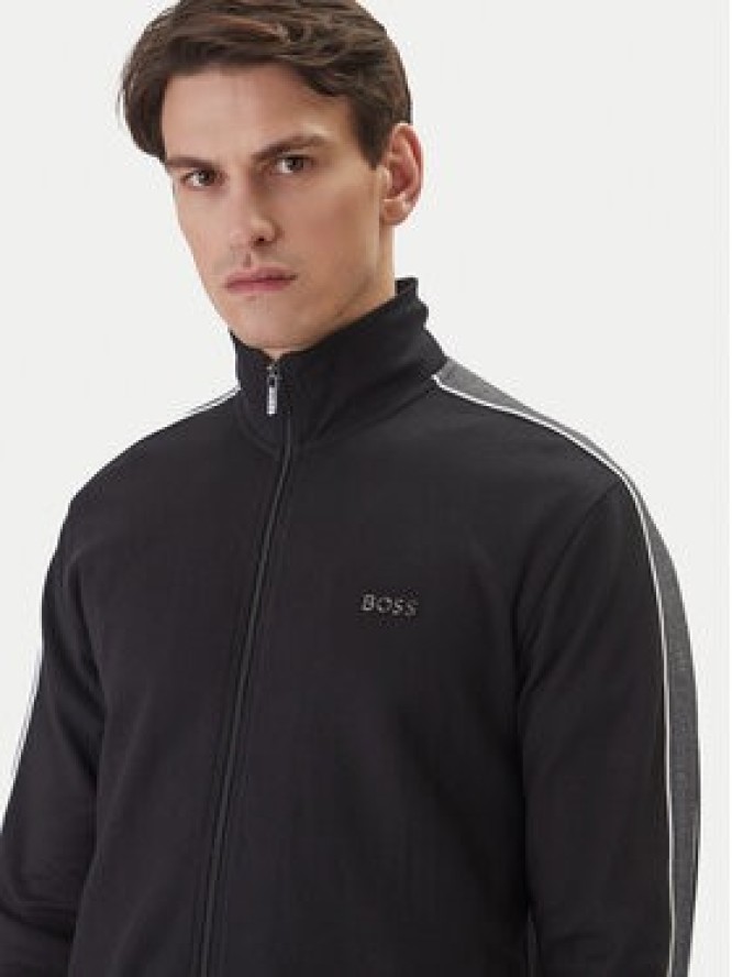 BOSS Bluza 50554793 Czarny Regular Fit