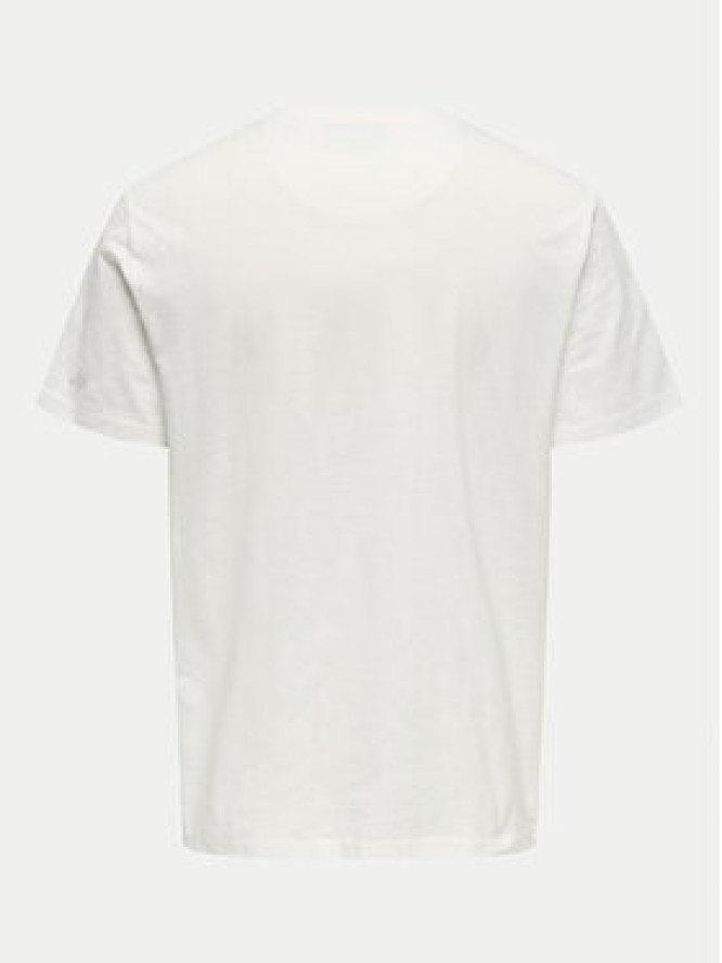 Only & Sons T-Shirt 22025286 Biały Regular Fit