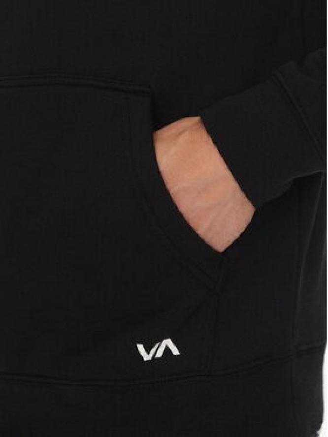 RVCA Bluza AVYSF00223 Czarny Regular Fit