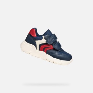 Buty GEOX B FLEXYPER MINI BOY Niebieski