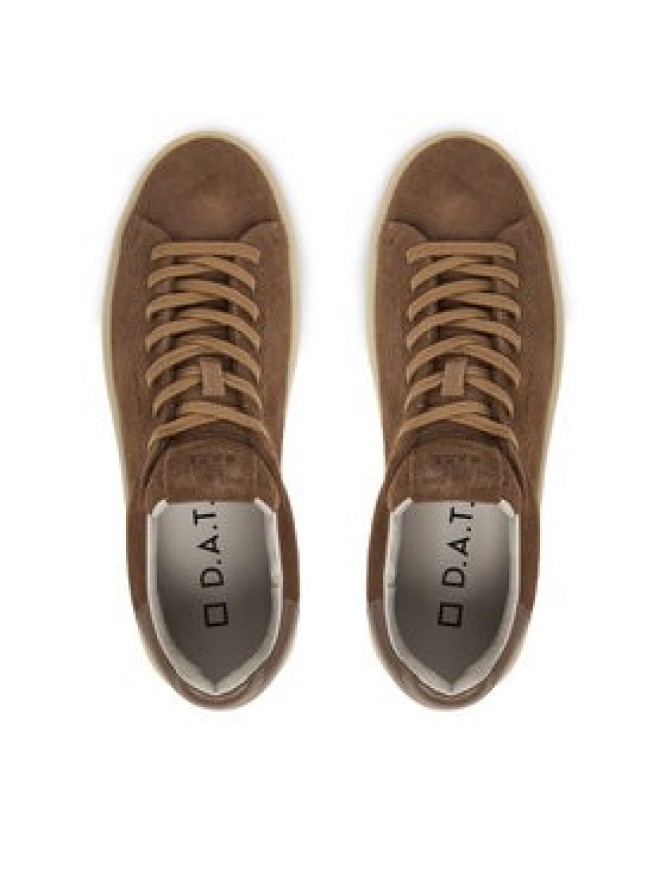 D.A.T.E. Sneakersy Levante Suede M431-LV-SD Brązowy