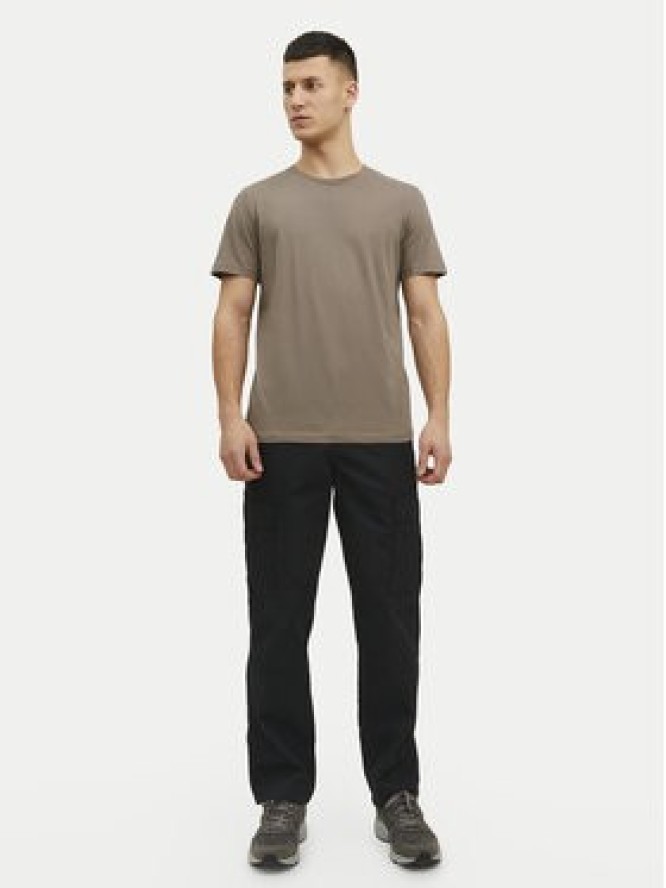 Jack & Jones T-Shirt Organic Basic 12156101 Beżowy Regular Fit