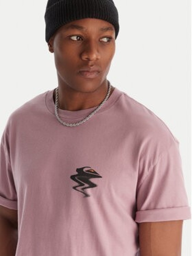 Quiksilver T-Shirt Elderberry EQYZT08200 Fioletowy Regular Fit