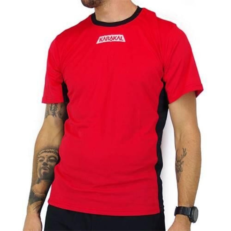 Koszulka sportowa męska Karakal Pro Tour Tee