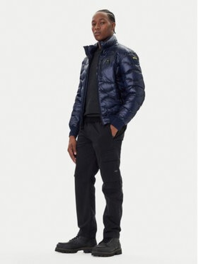 Blauer Kurtka puchowa 25WBLUC03075 Granatowy Regular Fit