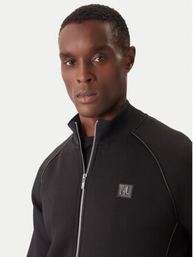 KARL LAGERFELD Bluza 705041 554907 Czarny Regular Fit