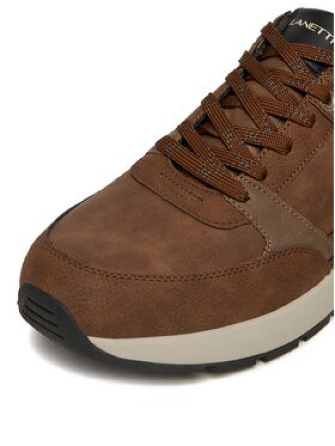 Lanetti Sneakersy CEO-REUS-01 Brązowy