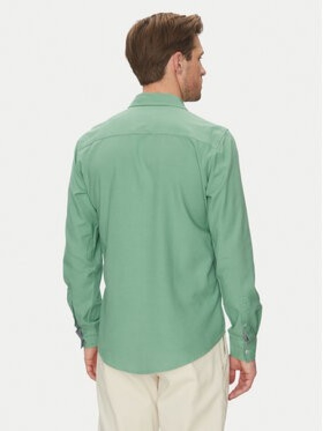 Blend Koszula 20717859 Zielony Regular Fit