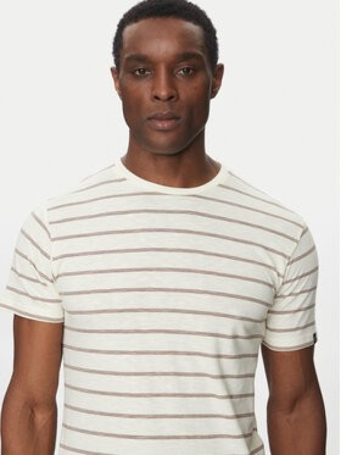 INDICODE T-Shirt Inrima 41-168 Écru Regular Fit