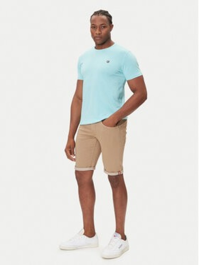 Petrol Industries T-Shirt M-ROS-TSR002 Niebieski Regular Fit