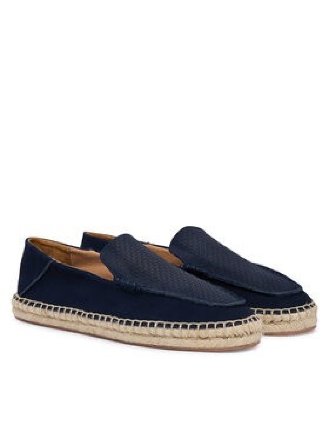 BOSS Espadryle Madeira Mocc 50563149 Granatowy
