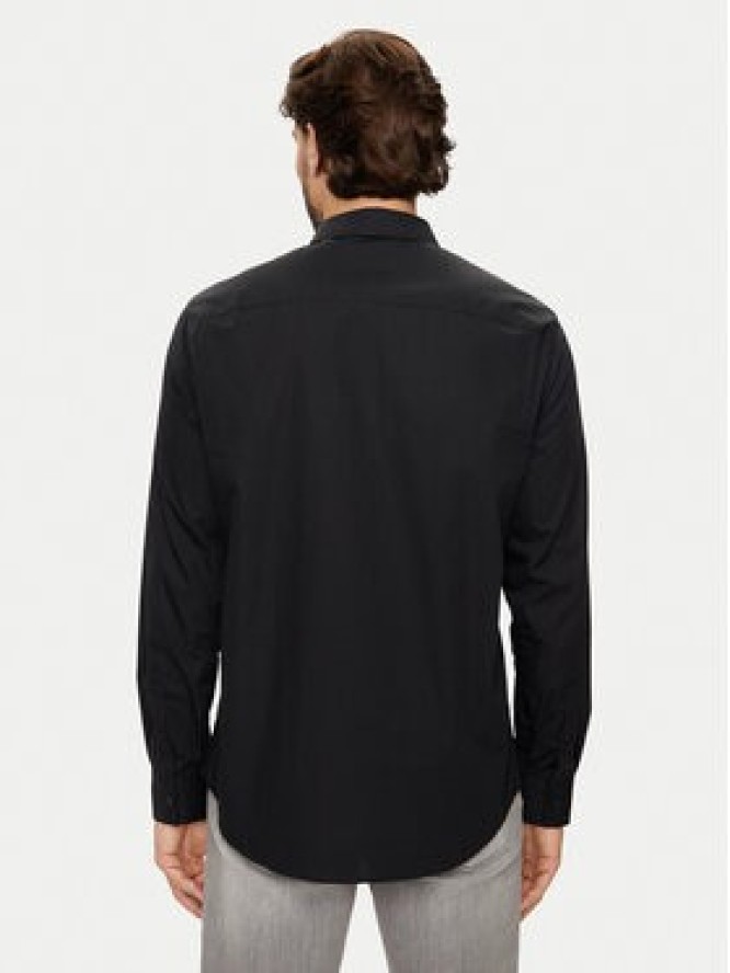Armani Exchange Koszula 6DZC10 ZNXLZ 1200 Czarny Slim Fit
