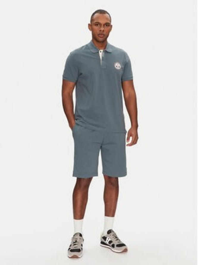 Napapijri Szorty sportowe Nalis NP0A4H88G1Y1 Niebieski Regular Fit