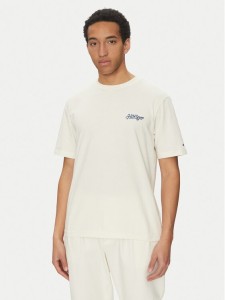 Tommy Hilfiger T-Shirt Summer Photo MW0MW38643 Beżowy Regular Fit