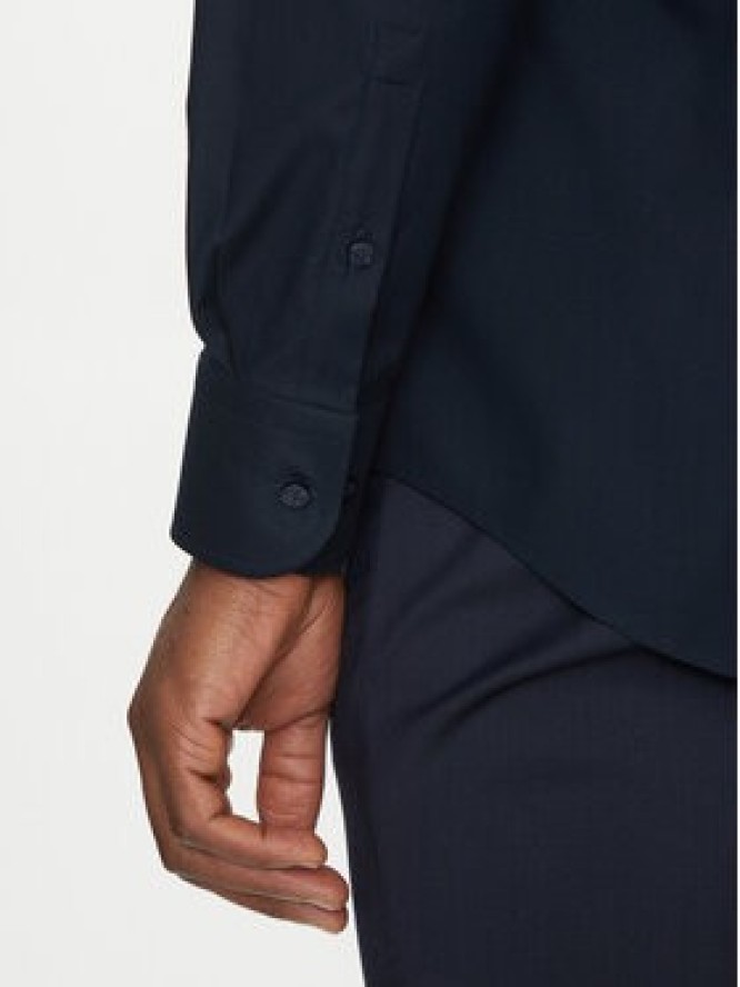 BOSS Koszula H-HANK-spread-C1-222 50539227 Granatowy Slim Fit