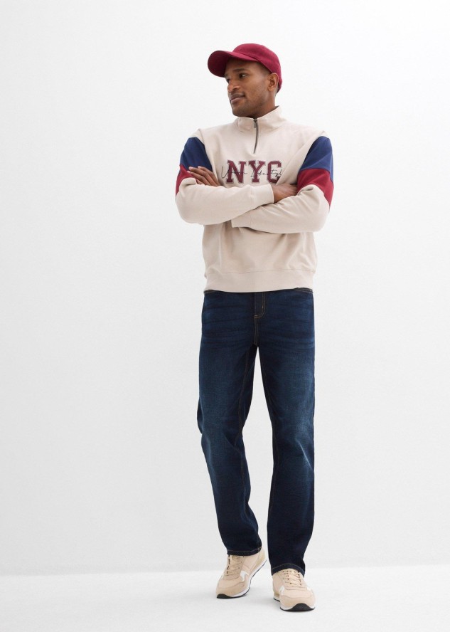 Dżinsy ze stretchem Classic Fit Straight