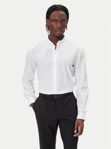 HUGO Koszula Kaleb 50551253 Biały Slim Fit