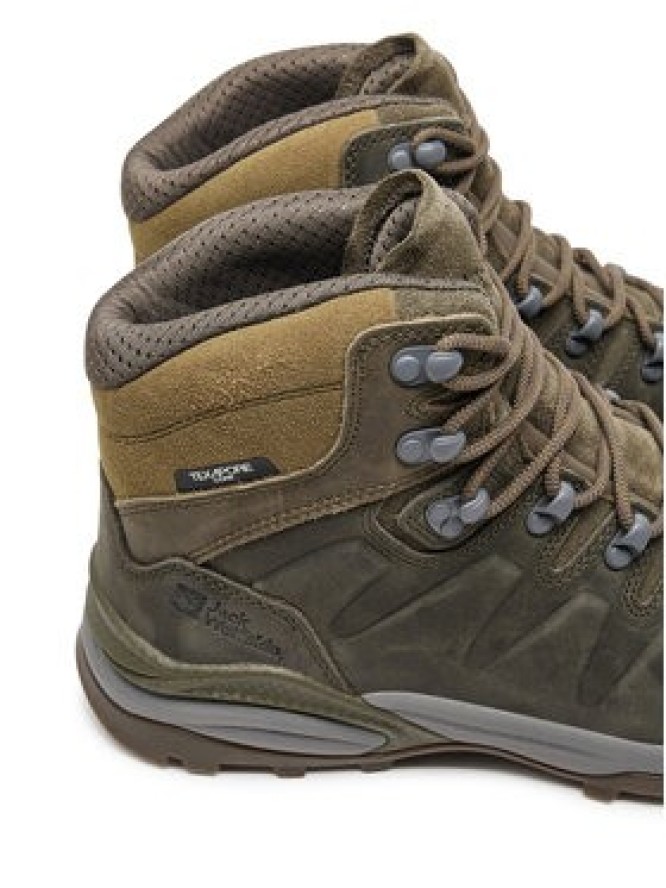 Jack Wolfskin Trekkingi Refugio Prime Texapore Mid M 4059691 Brązowy