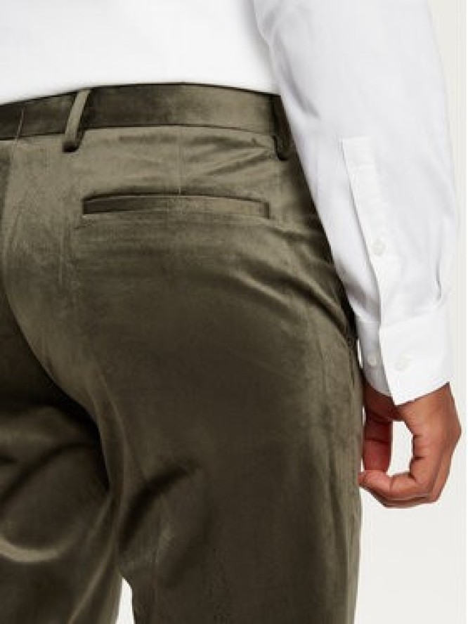 Jack & Jones Garnitur Velvet 12271528 Zielony Slim Fit