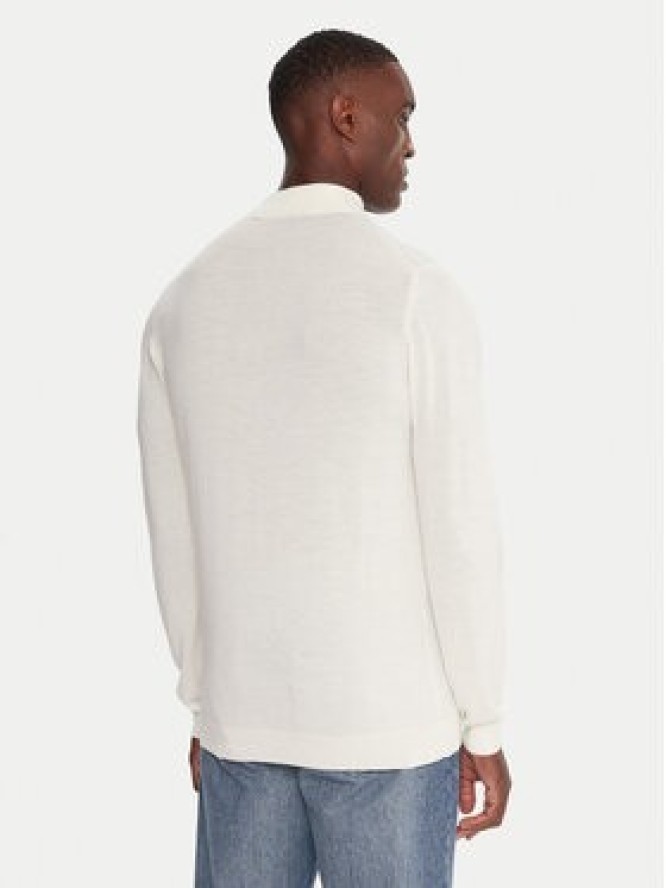 KARL LAGERFELD Golf 655002 554399 Écru Slim Fit