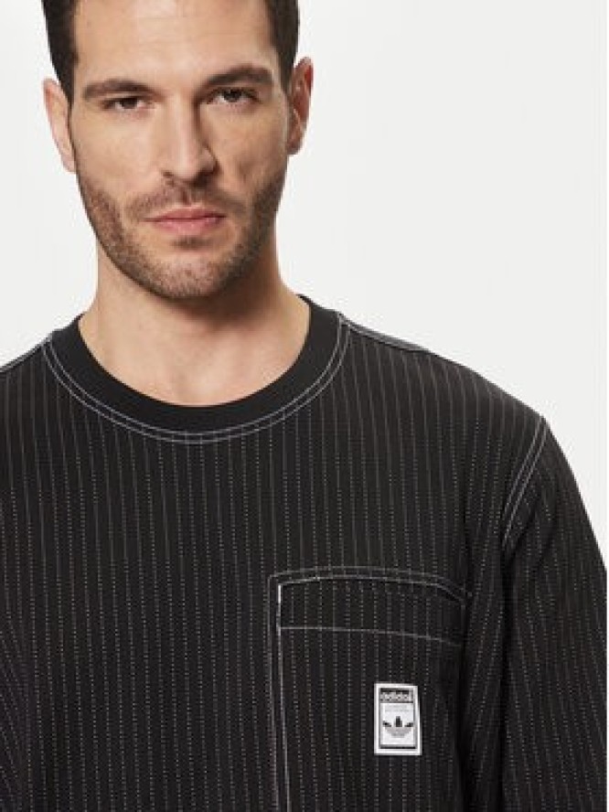 adidas Longsleeve Wabash JP4479 Czarny Loose Fit