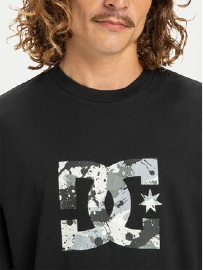 DC Shoes T-Shirt Star Filled EDYZT04348 Czarny Regular Fit