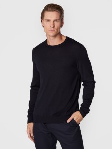 JOOP! Sweter 17 Jk-01Denny 30033516 Granatowy Regular Fit