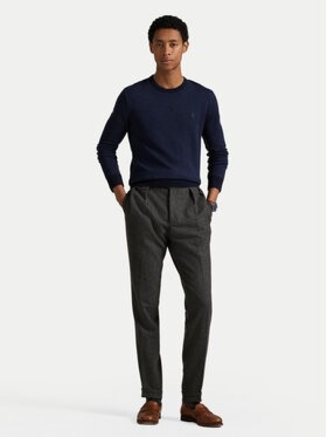 Polo Ralph Lauren Sweter 710949280002 Granatowy Regular Fit