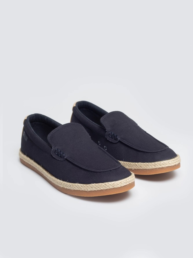 espadryle męskie granatowe tt174123 403