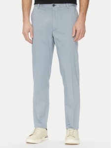 BOSS Spodnie materiałowe H-Kane 50540906 Błękitny Regular Fit