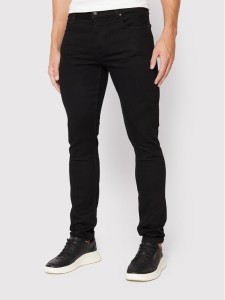 Guess Jeansy Chris M2YA27 D4Q51 Czarny Super Skinny Fit