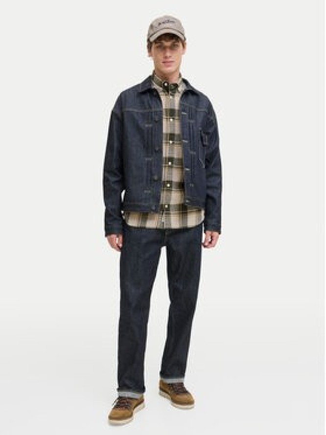 Jack & Jones Koszula Blubrook 12282354 Beżowy Regular Fit