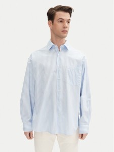 Jack & Jones Koszula Atlas 12271085 Błękitny Wide Fit