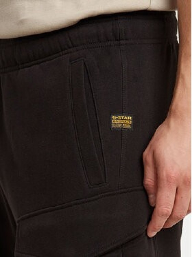 G-Star Raw Szorty sportowe Rovic D24452-D257 Czarny Relaxed Fit