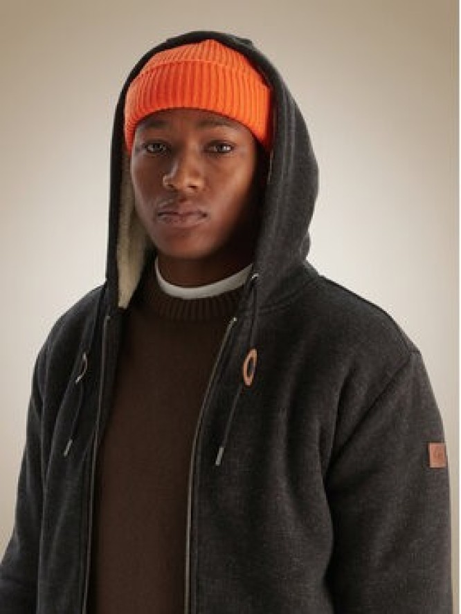 Quiksilver Kurtka przejściowa Keller Sherpa EQYFT05112 Czarny Regular Fit