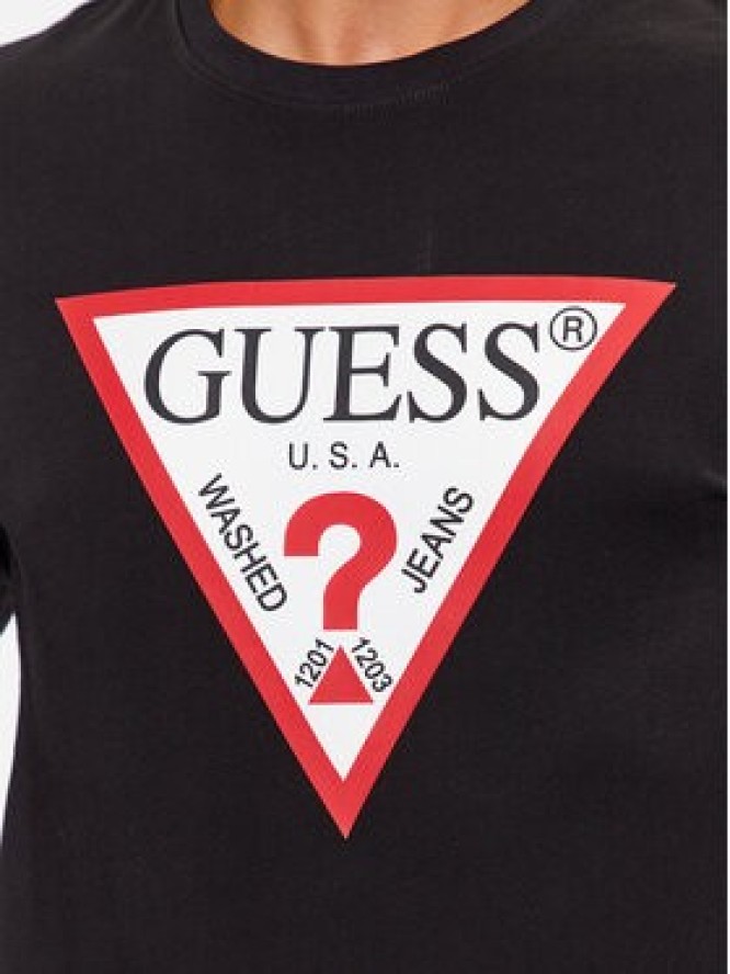 Guess Longsleeve M2YI31 I3Z14 Czarny Regular Fit