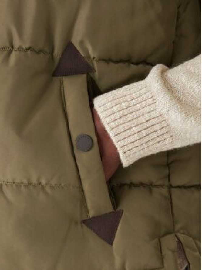 Mustang Kamizelka Dublin 1016901 Zielony Regular Fit