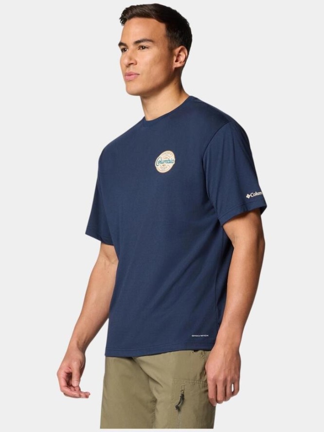 Koszulka sportowa męska Columbia Cedar Trail Graphic