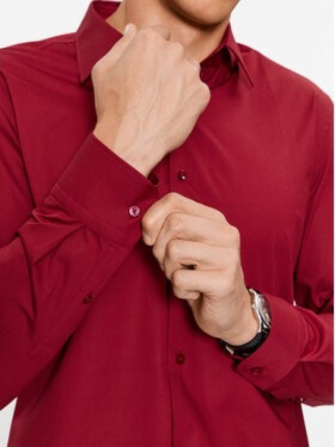 Boss Koszula H-Hank-Kent-C1-214 50469345 Czerwony Slim Fit