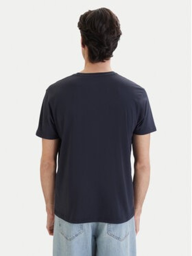 Alpha Industries T-Shirt Basic 118533 Granatowy Regular Fit