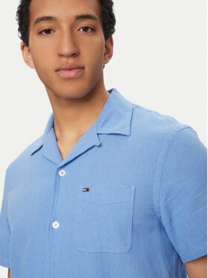 Tommy Jeans Koszula DM0DM23058 Niebieski Regular Fit