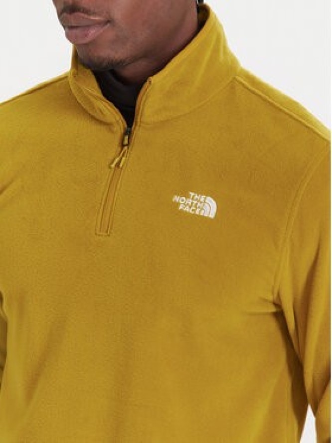 The North Face Polar Glacier NF0A8D0Q Żółty Regular Fit