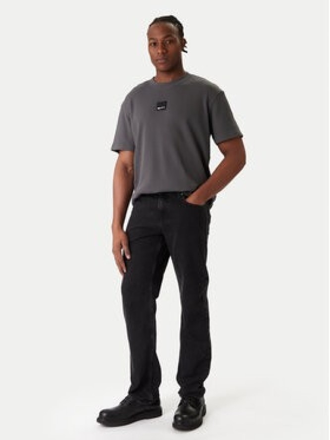 Karl Lagerfeld Jeans T-Shirt B1M17082 Szary Regular Fit