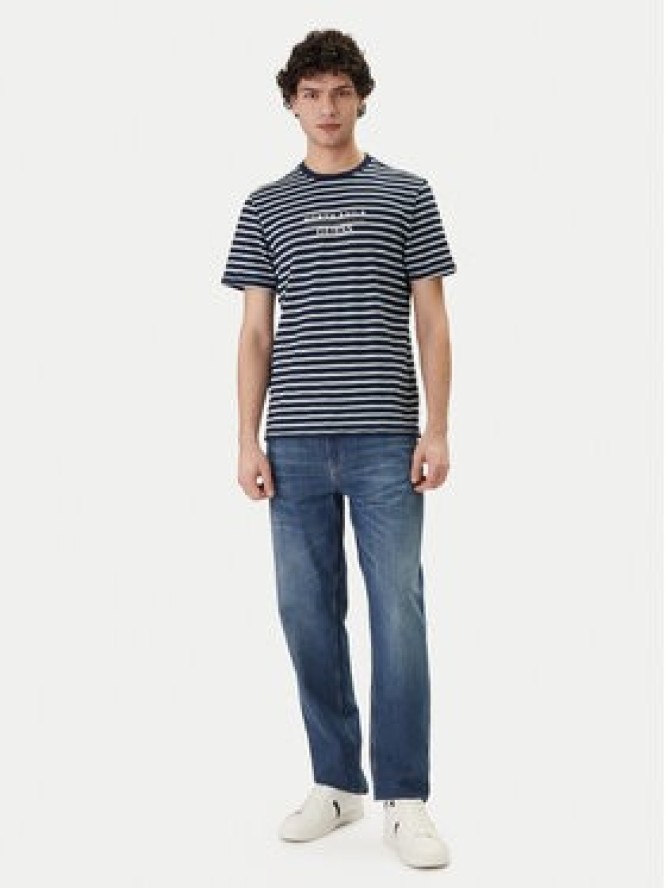 Guess Jeans T-Shirt M6GI47 K3499 Niebieski Regular Fit