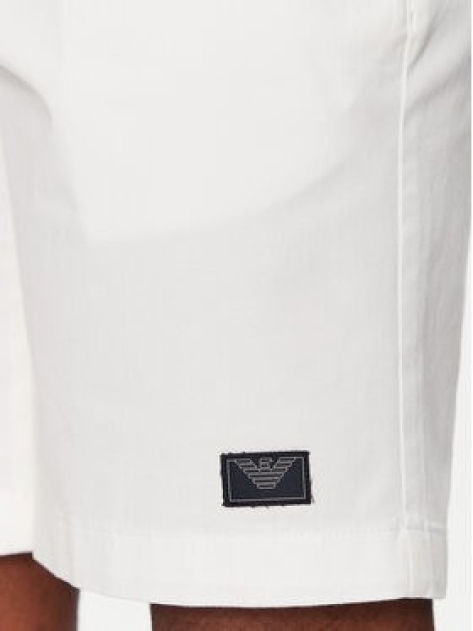 Emporio Armani Underwear Szorty materiałowe EM000591 AF12336 U0002 Biały Regular Fit